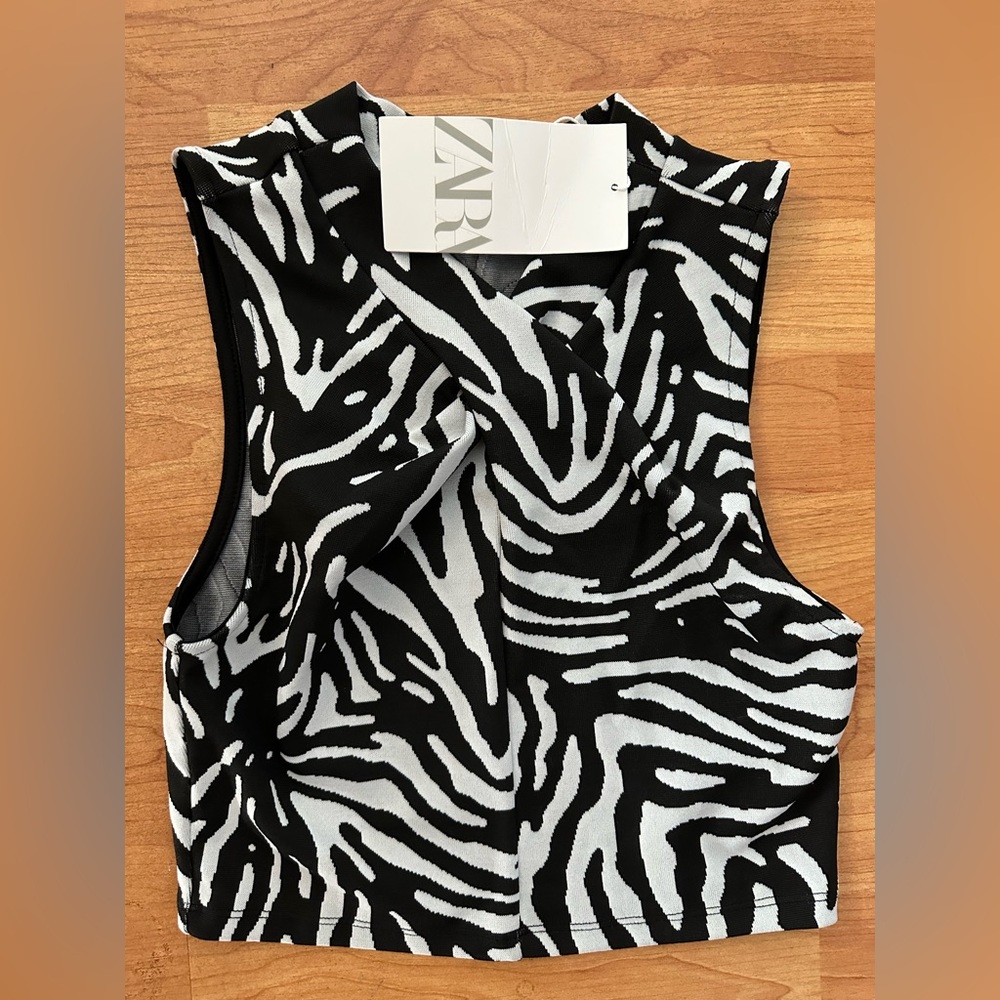 Zara small zebra tank